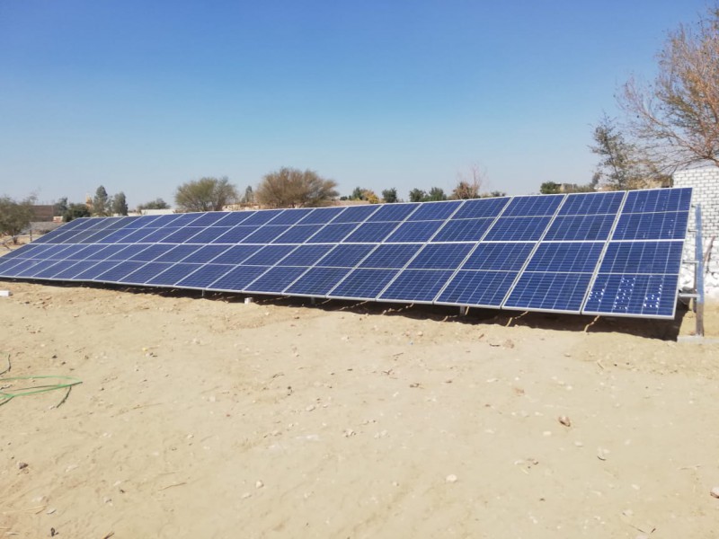 Using solar energy in agriculture to contribute to addressing climate change